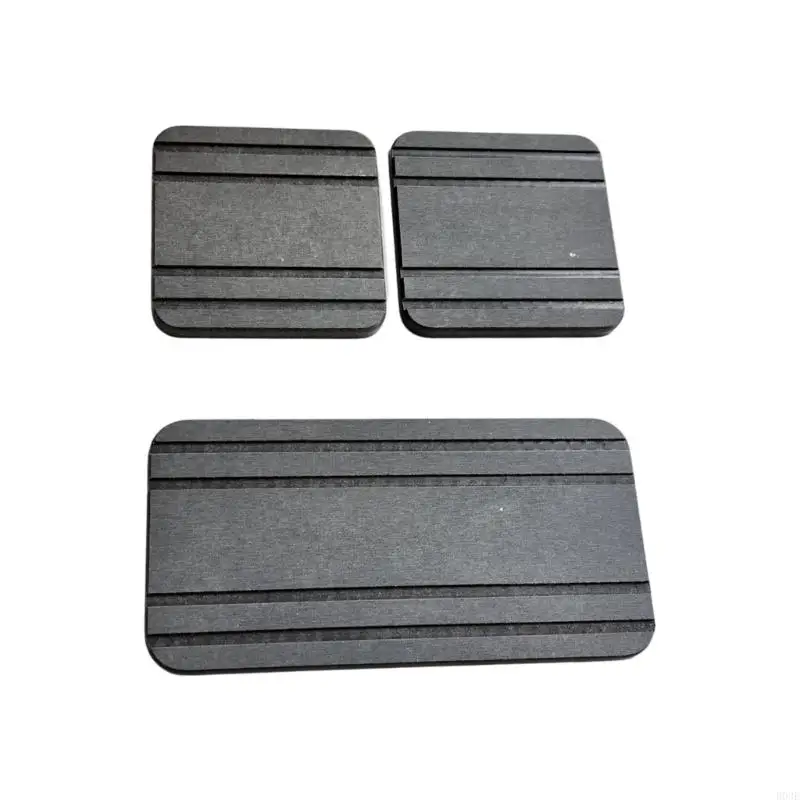 Diatomite Sink Tray Set, 3-Piece Countertop Water Tray with Grooved Top for Soap Dispenser, Bathroom Counter Use B03E
