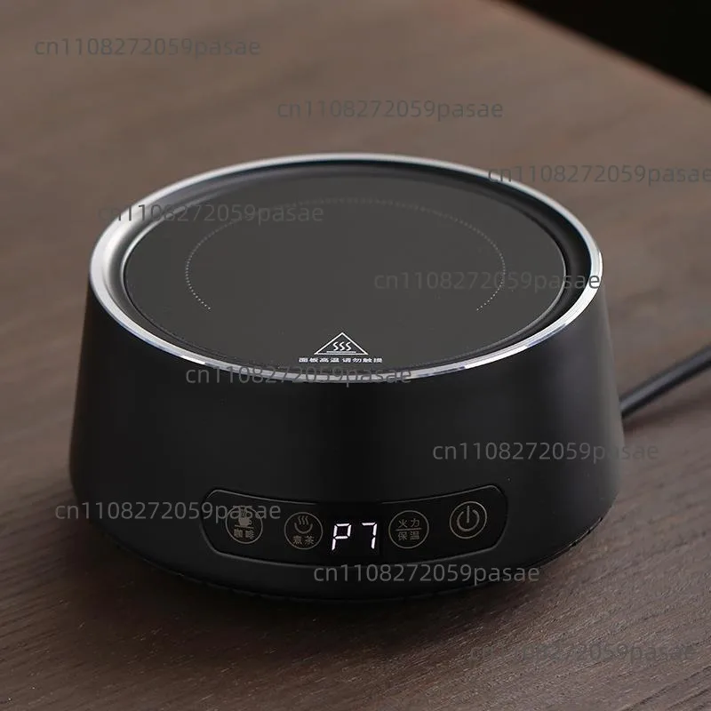 800W Electric Ceramic  Smart Mocha Coffee Heating  Set Office Tea Maker 7 Gear Adjust Tea Stove  Auto Keep Warm