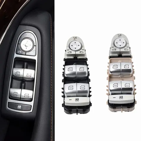 OE 2059056811 파워 윈도우 스위치, 메르세데스-벤츠 C-클래스 W205, E-클래스 W213, S-클래스 W222, GLC X253 세단용 윈도우 컨트롤 스위치