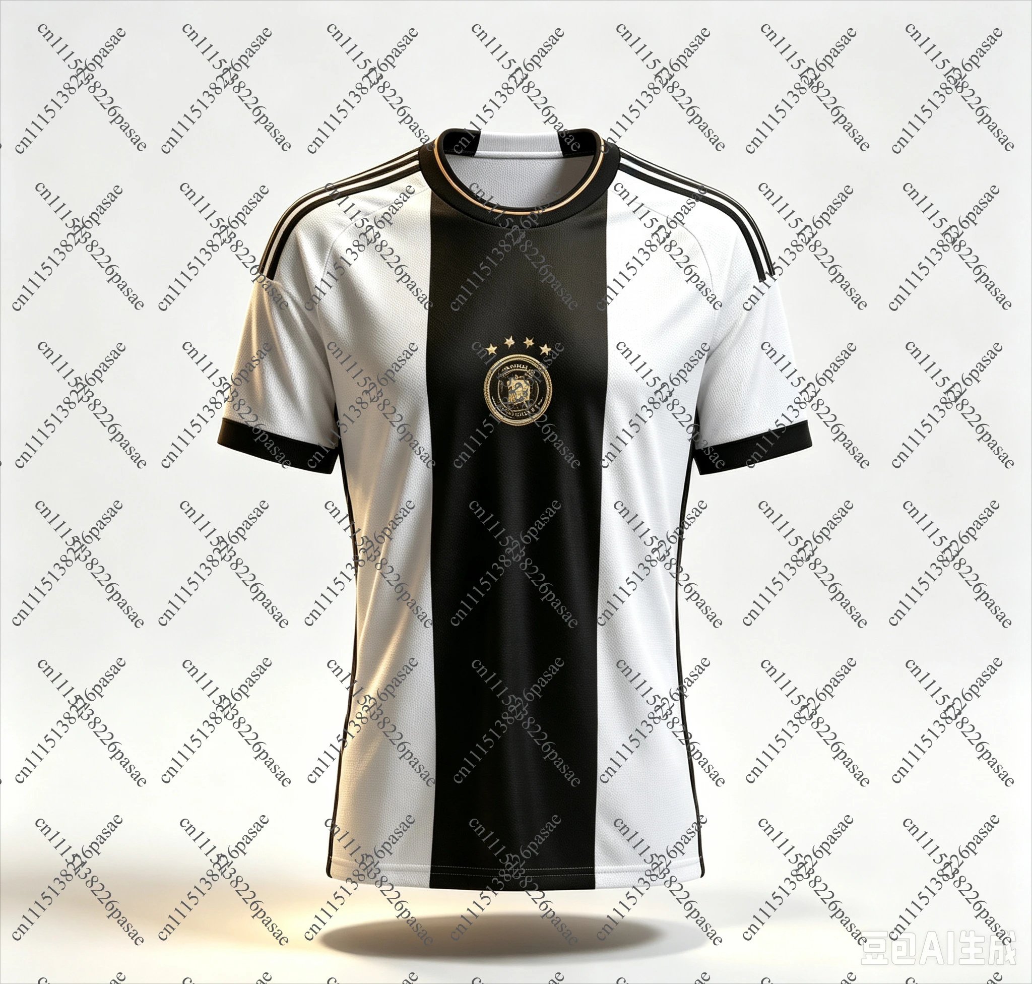 2026 Germany Training Outfit Men's and Women's Universal Summer Breathable and Quick-Drying Sports Top Family Matching Outfits