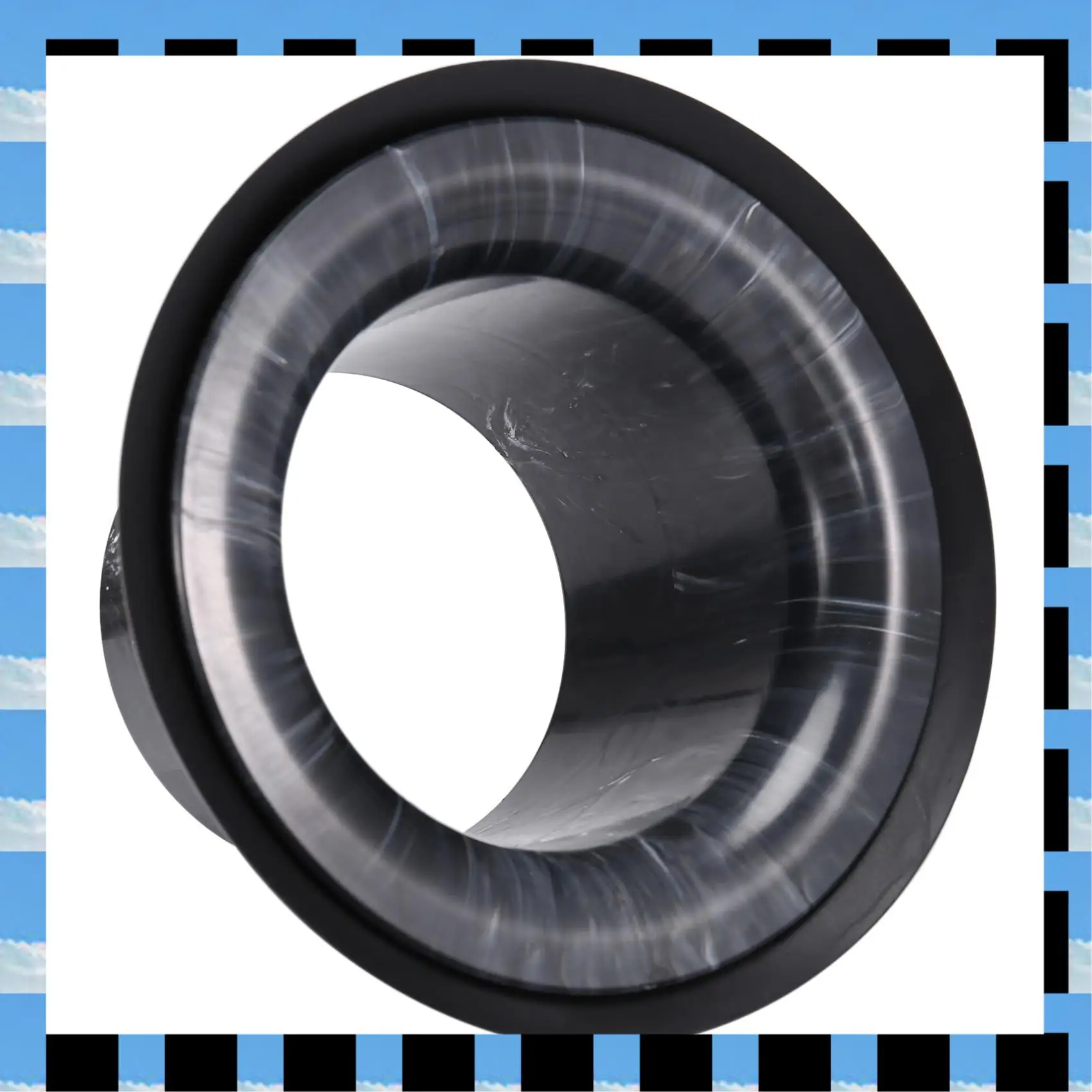 

ABME Bass Drum Enhancer Port Insert Enhancement Hole Protector Amplifier Kick Booster With Protection Sticker