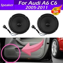 4F0035381B 4F0035382B New Car Front Door Speaker Middle Bass Horn Accessories For Audi A6 C6 2005 2006 2007 2008 2009 2010 2011