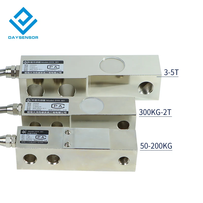 high temperatur sensor DYX-301 Precision Strain Gage Load Cell adaptador 6v 50kg to 10t S Beam Load Cell With Alloy Steel