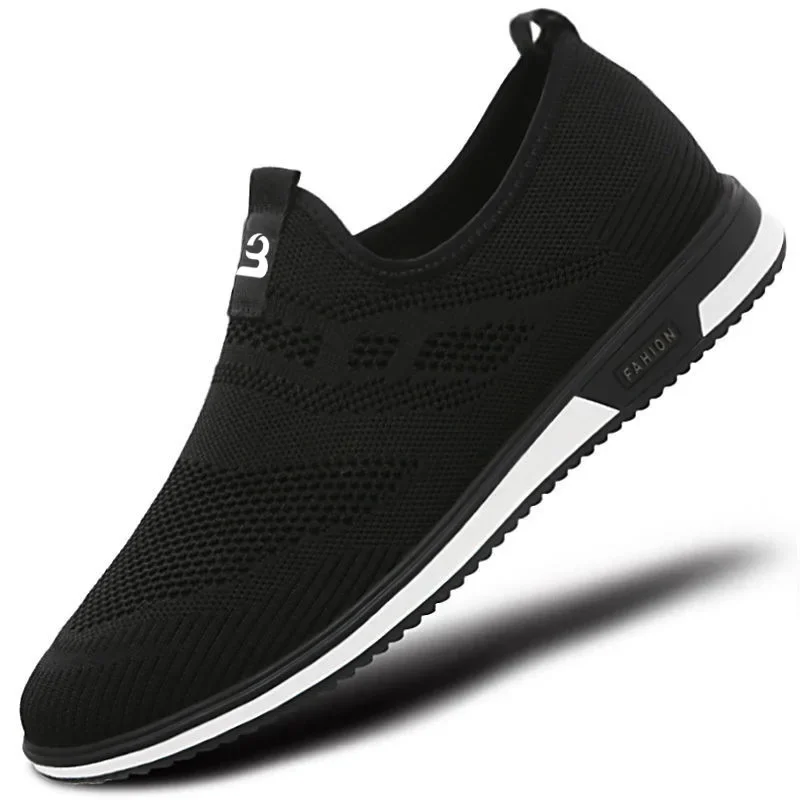 Sneakers Men 2023 New Breathable Mesh Lightweight Casual Shoes Comfortable Soft Bottom Flats Slip on Men Shoes Zapatillas Hombre