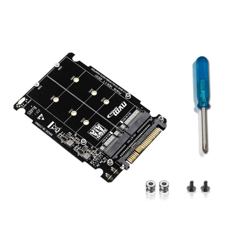 

Адаптер для usb-накопителя 2 в 1 M.2 Nvme и SATA-Bus NGFF SSD к PCI-E U.2