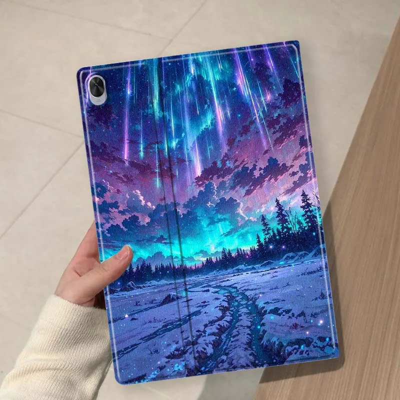 Aurora Mountain Night Soft For Huawei MediaPad 11 M5 M6 ES Pro M5Lite Honor Pad V7 V8 X7 X8 X9 GT Pro Tab Tablet Case