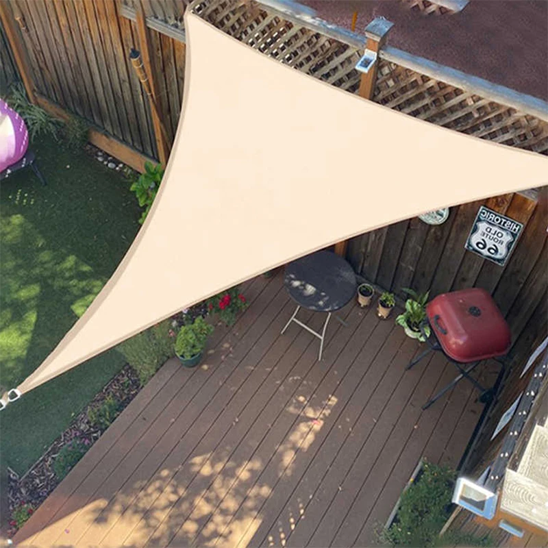 

Triangular shade sail 4.5X4.5X4.5 outdoor shade yard waterproof balcony swimming pool sun protection camping shade sail