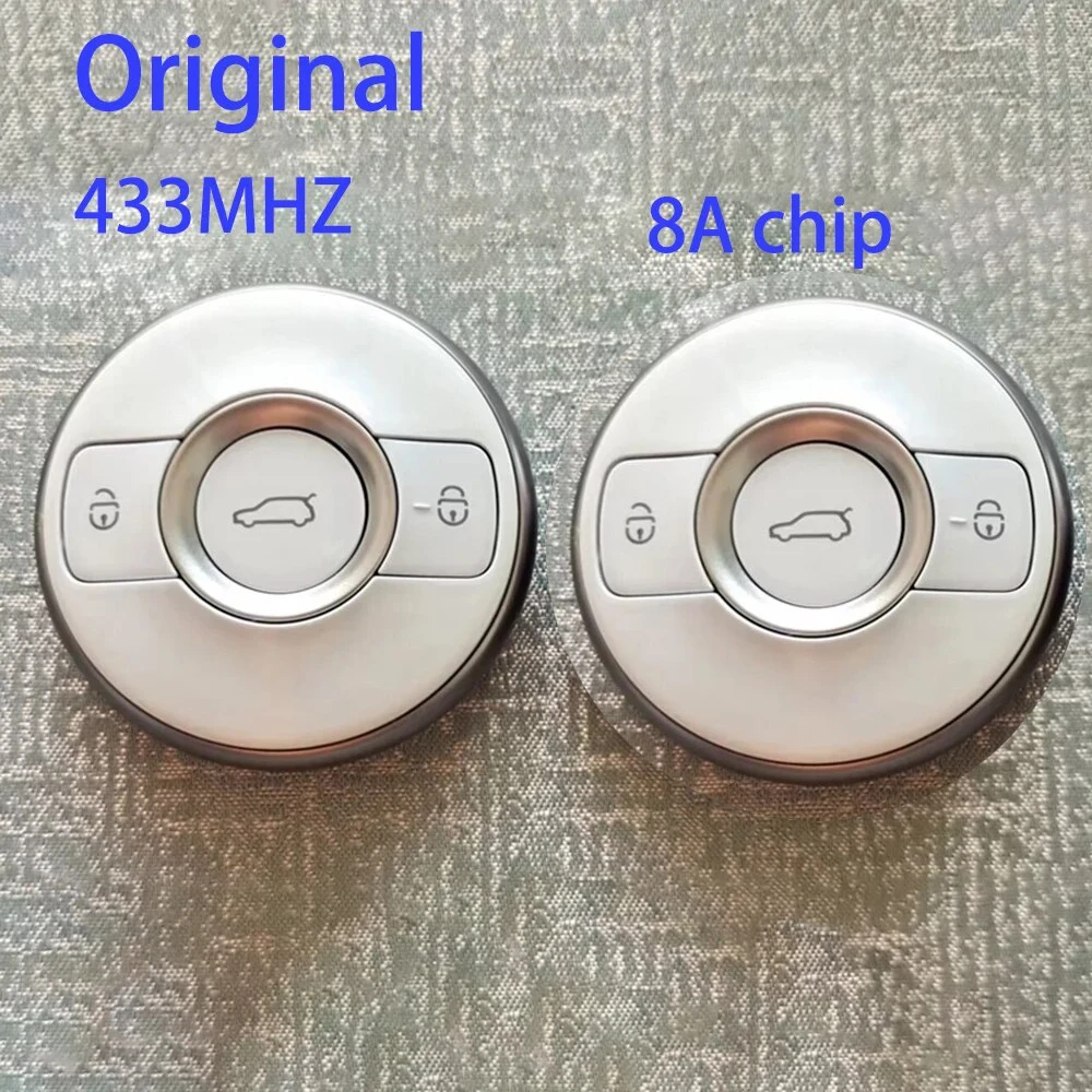 Original 433MHZ remote key for SMART Fortwo#1 Fortwo#3 with 8A chip 2023 Latest model