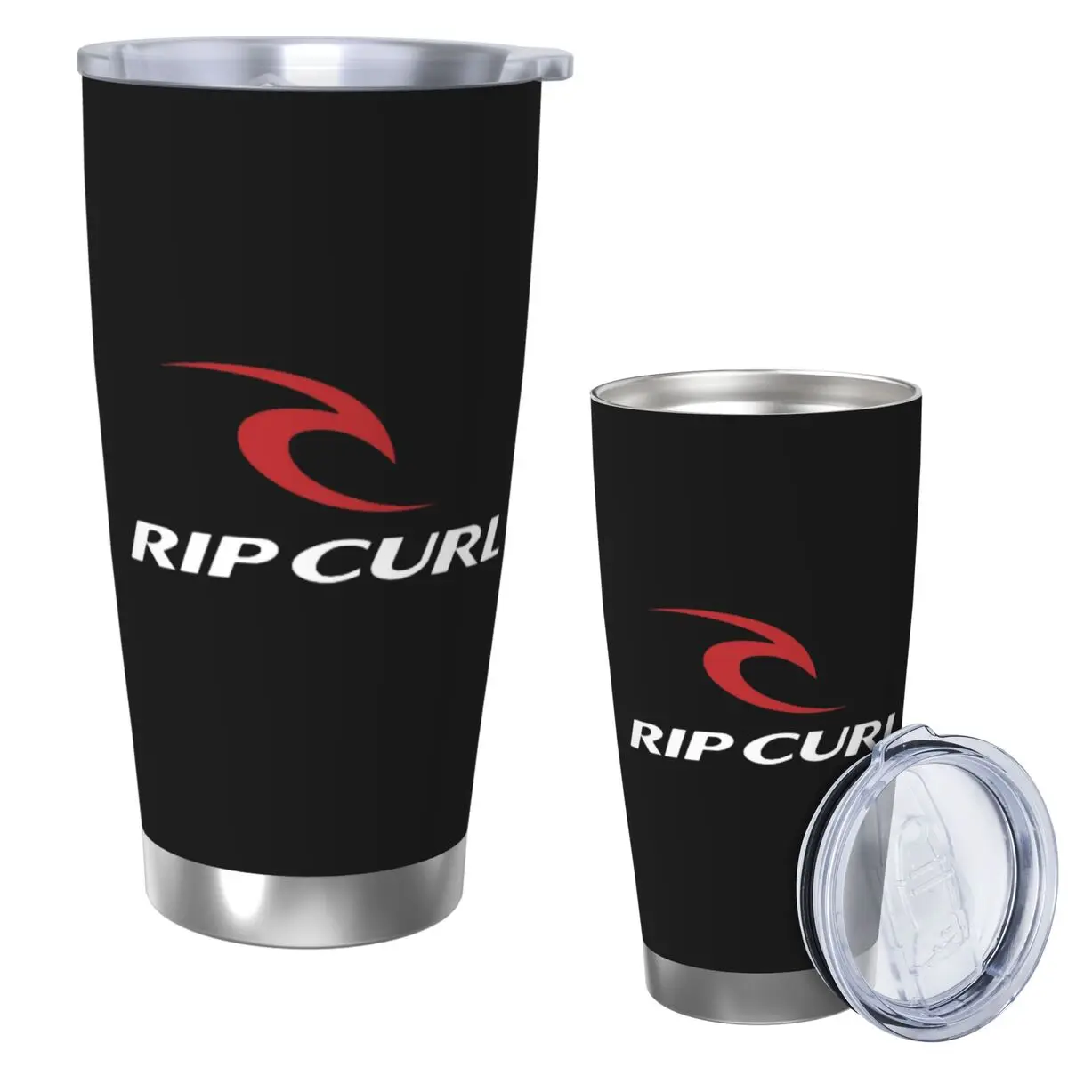 

Стакан из нержавеющей стали Rip Curl, кружки с вакуумной изоляцией, термохолодная чашка, соломинки с крышкой, 20 унций