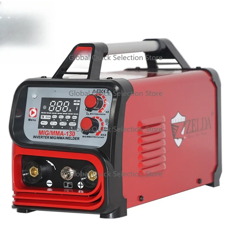 Welding Machine G-asless Mig Welder 220V Inverter IGBT 1Kg Wire Spool 3 in 1 MAG/MMA/LIFT-TIG