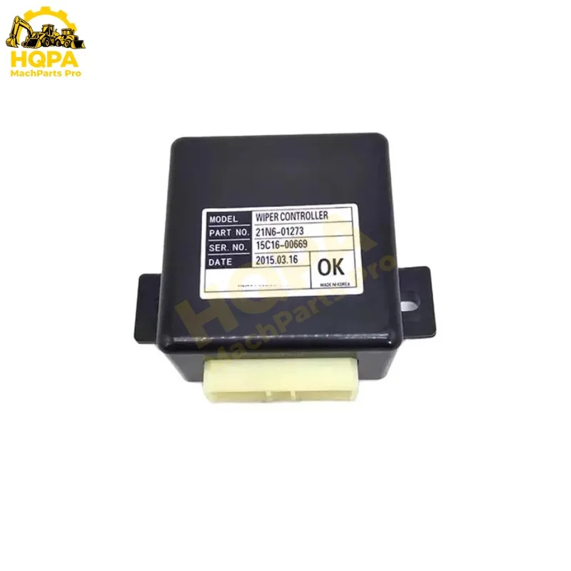 21N6-01273 21N601273 Wiper Motor Controller Relay For Hyundai  Excavator HX220LC HX260LC HX300LC HX330LC HX380LC HX480LC HX520LC