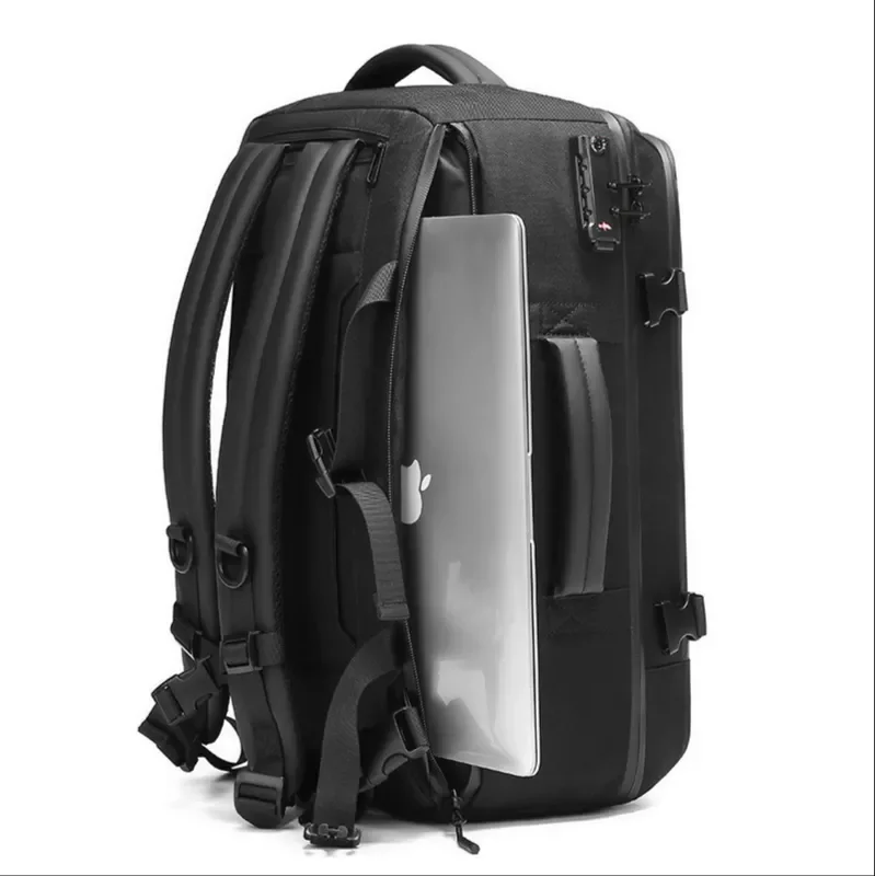 Large Capacity Men Business Travel Backpack With Code Lock Multi-Layer Anti theft 15.6 Inch Laptop Bag Brand School Bags