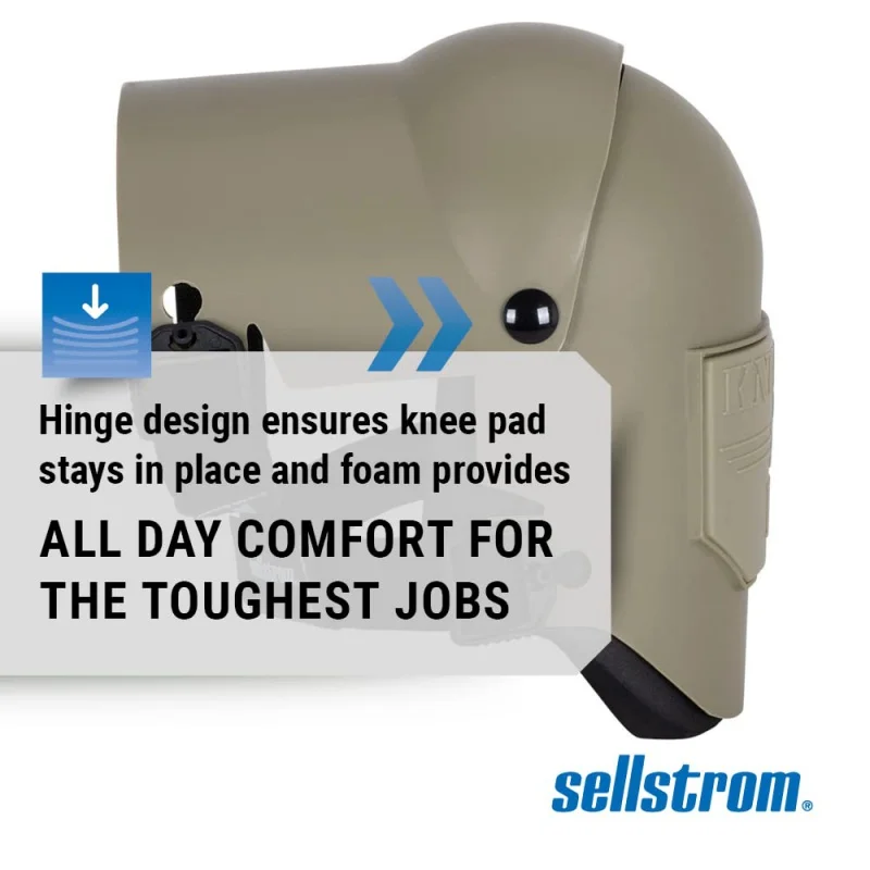 Sellstrom Ultra Flex III KneePro Knee Pads for Construction, Gardening, Roofing, Work, Flooring - Pro Protection & Comfort f