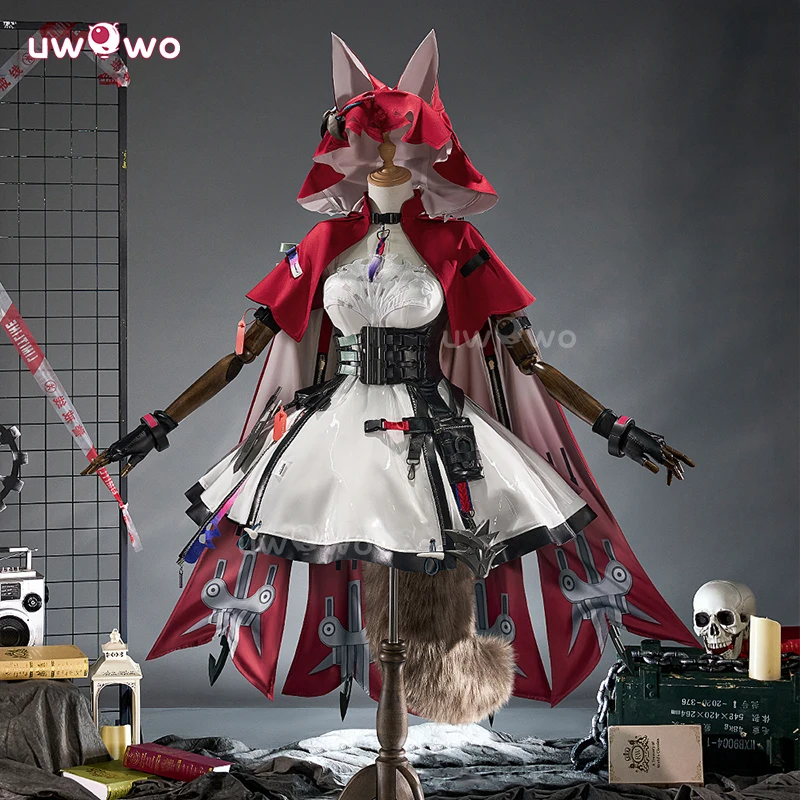 

UWOWO Rossi Cosplay Collab Series: Game Arknights: Endfield Rossi Cosplay Costume With Tail S-XL Halloween Costume