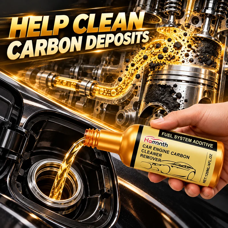 Fuel System Cleaner Car Engine Carbon Deposit Remover Automotive Fuel Additive For Vehicle Maintenance