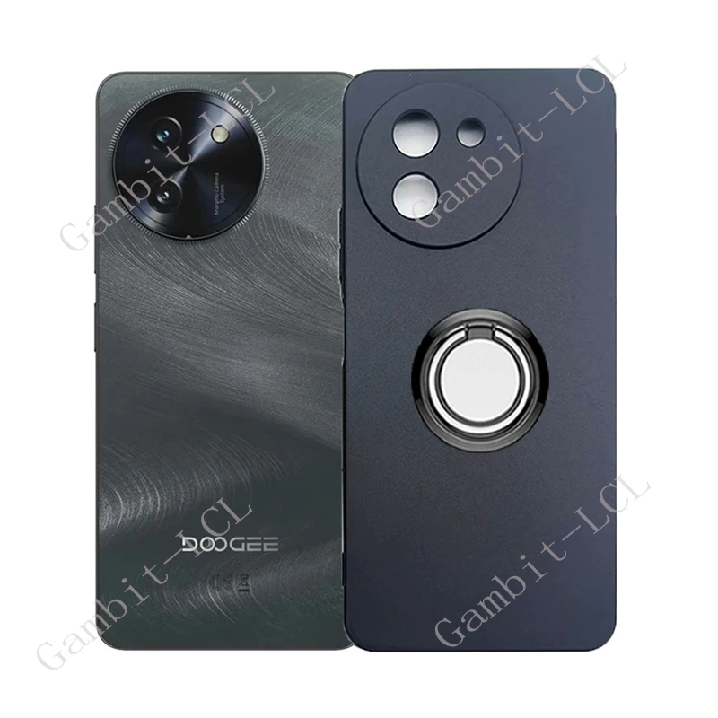 For Doogee Note 59 Pro Pro+ Plus 5G Note59 59Pro+ Note59Pro Back Ring Holder Bracket Phone Case Smartphone TPU Soft Cover