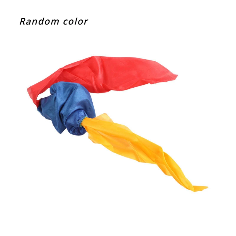 

Four Color Silk Scarf Magic Props Color-changing Silk Scarf Magic Beginners Easy To Use Children and Adults Toys