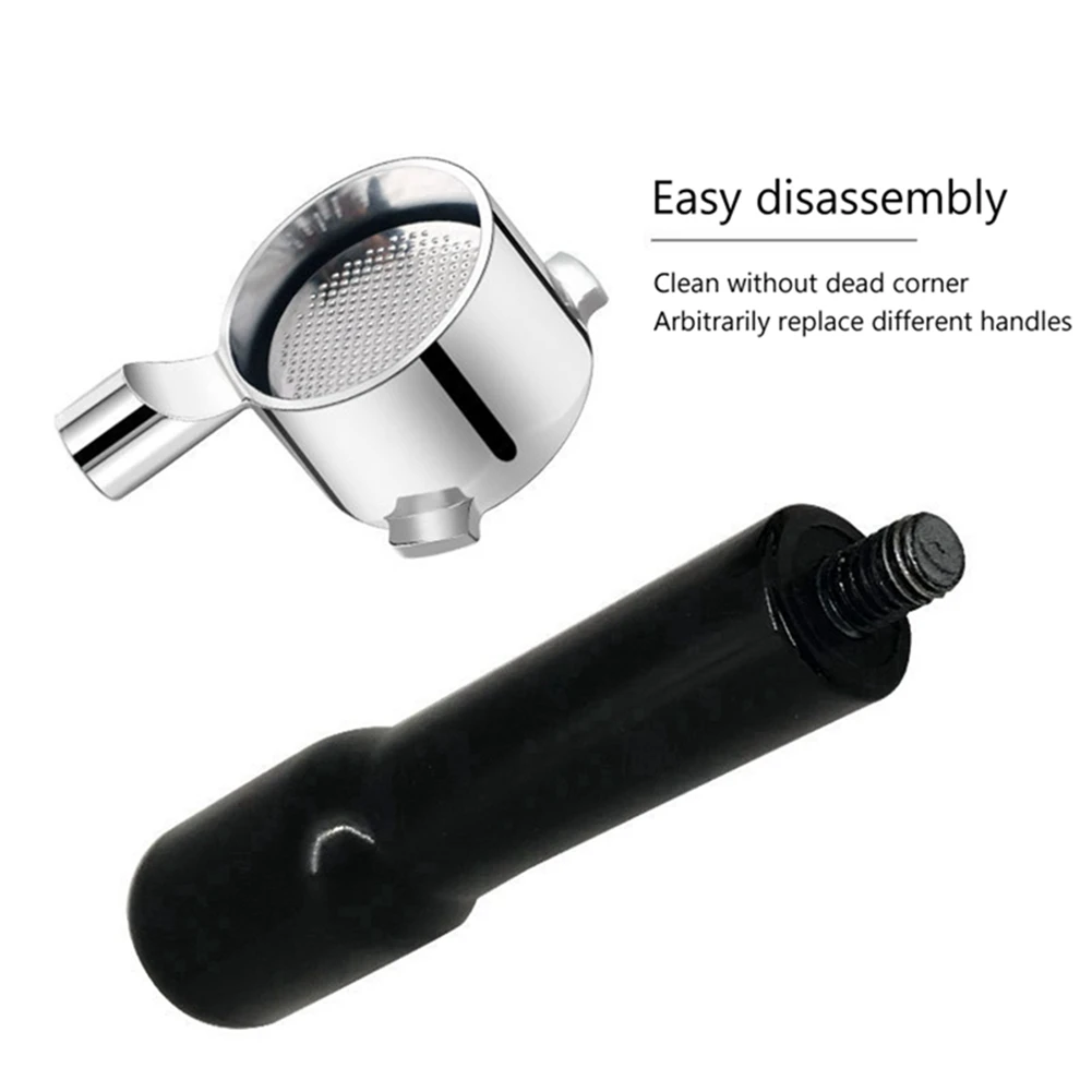 popular 51MM Coffee Bottomless Portafilter for Delonghi 9 Series EC9335 EC9665 EC9155 Replacement Filter Basket Barista Tools
