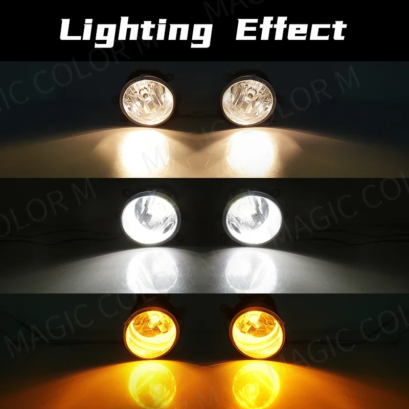 LED المصد الأمامي مصباح لتويوتا أوريس 2014 2015 أضواء الضباب العلوي عدة غطاء شواء الحافة مقاوم للماء اكسسوارات السيارات السيارات 12 فولت