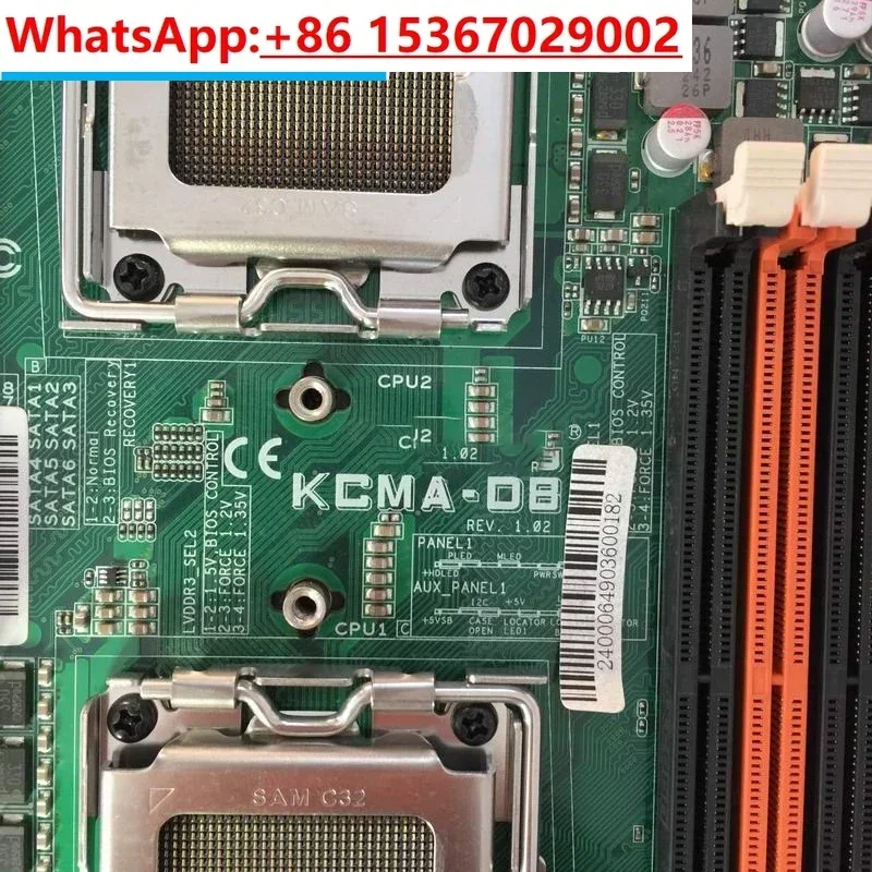 KCMA-D8 For  Original Server Motherboard Dual-channel Supports Opteron 41/42/43 Series CPU Socket C32