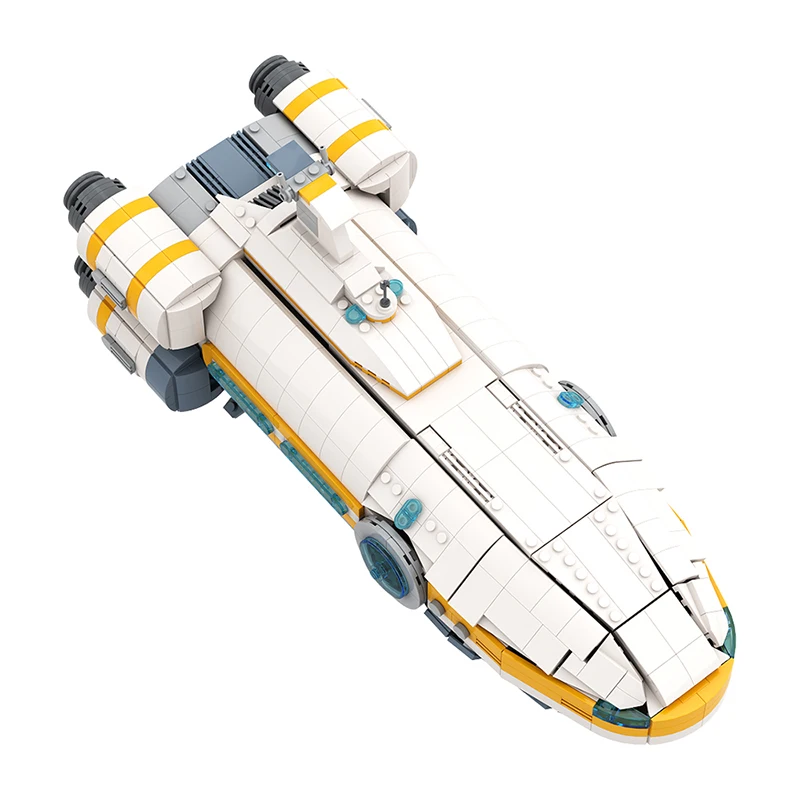 MOC Game Subnautica Seamoth Vehicle Submarine Set Building Blocks Kits Toys for Children Kids Gifts Toy Bricks Juguetes