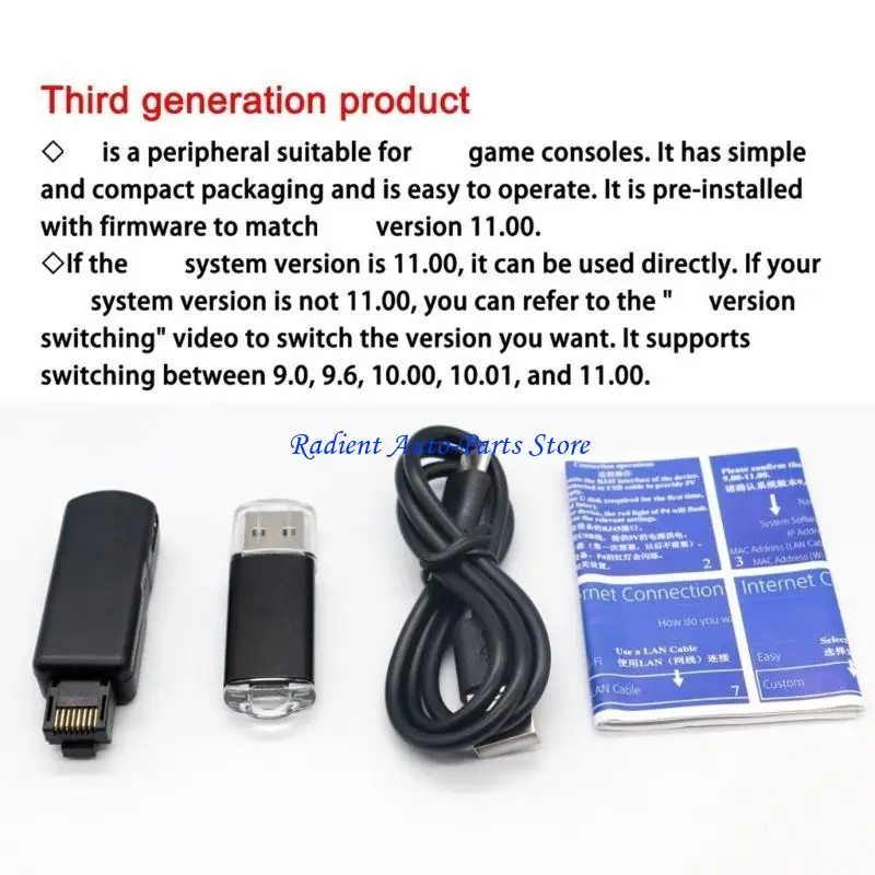 

T3EF One-Key Tool for 9.0-11.0 System USB Dongle USB Adapter with Type-C Cable Tool Modification