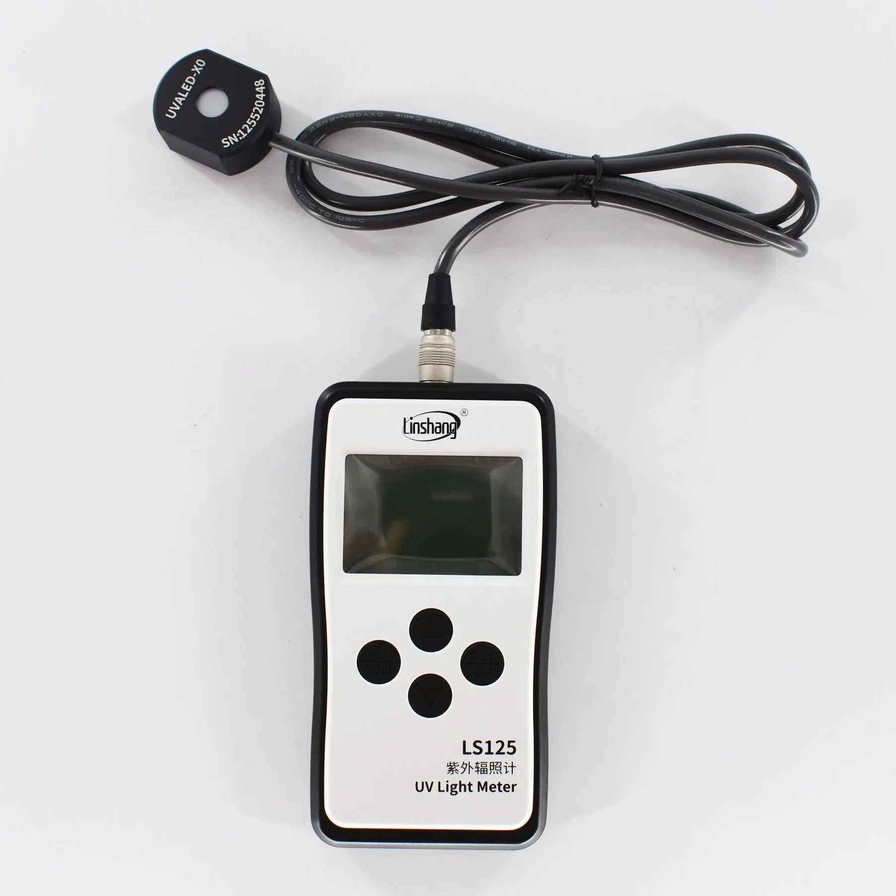 LS125 with UVALED probe ultraviolet intensity meter test power energy of 365nm 395nm UV LED of curing machine