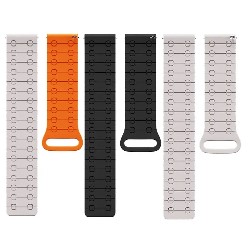 For Amazfit Active Max Magnetic Strap 22mm Wrist Bracelet For Amazfit Balance 2/Bip 6 5 /T-Rex 3 Pro 48mm/Helio/Cheetah Pro Band