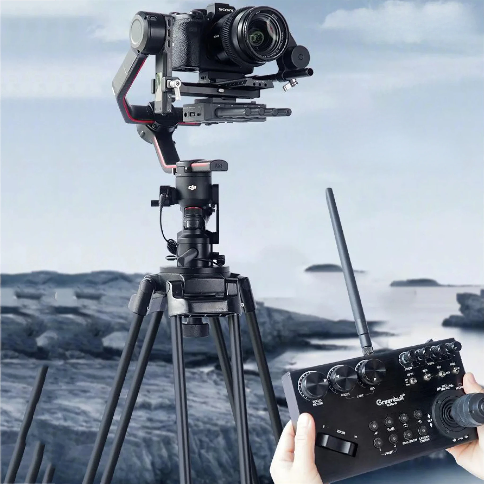 Greenbull RCP-1 Remote Control camer System camer Stabilizer for  RS3 PRO Stabilizer For son camers A7S3 FX3 FX30 FX6