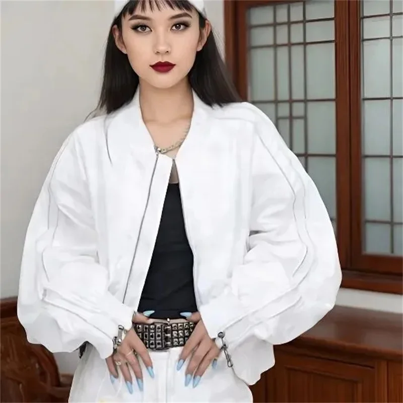 High-Quality Coat Women's Spring Autumn 2027New Fashion Jacket Design Korean Outerwear Femme Short Western Overwear Feminine Top
