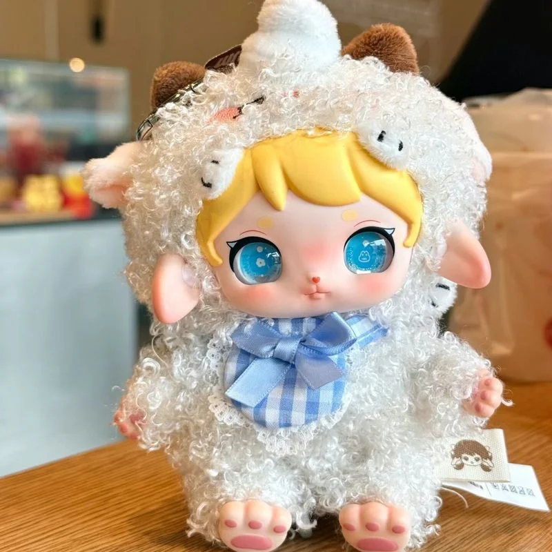 

Аутентичная рубиновая серия Happy Rongrong, слепая коробка, милая кукла, кулон, кавайный орнамент, коллекционная игрушка для украшения, подарок на день рождения