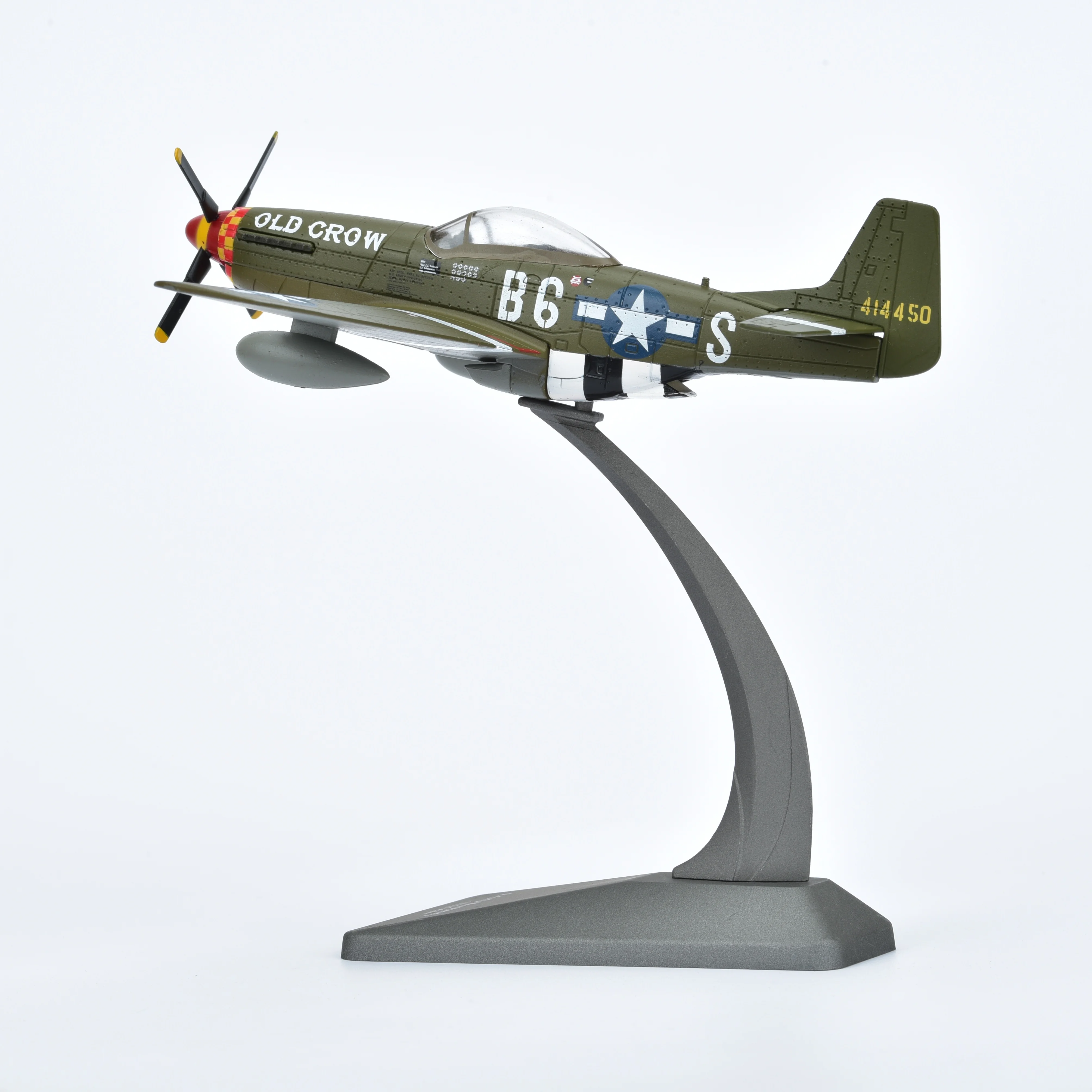 P-51D Mustang 1/72 Scale Model airplane Home placement, collection decoration Creative gift Christmas Black Friday