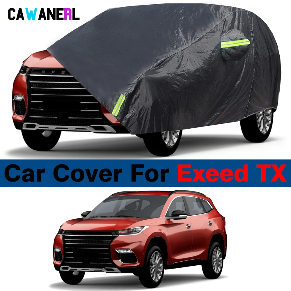 

Full Car Cover For Chery Exeed TX TXL Lingyun 2018-2025 Waterproof SUV Outdoor Sun Rain Snow Scratch Prevent Cover Dustproof