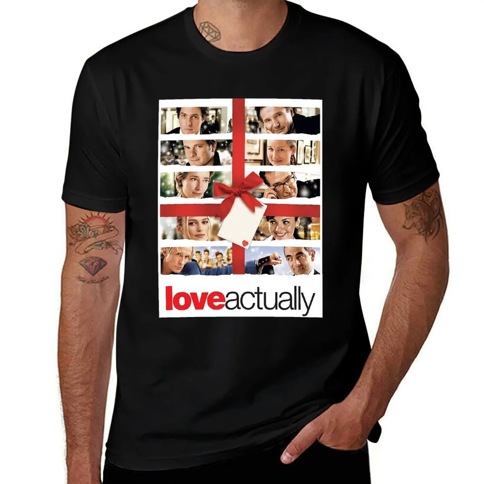 Vintage Movie Actually Love Quotes Movie Birthday T-Shirt cute clothes graphic t shirt vintage t shirts for men graphic