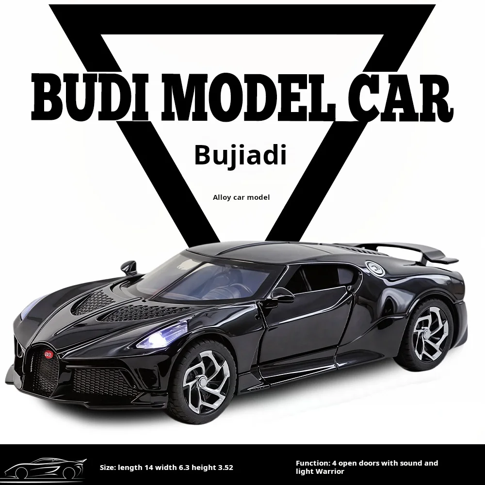 

Масштаб 1:32, LA Voiture Noire, литой под давлением из сплава, гоночный спортивный автомобиль, модель игрушки, быстрый лютий звук, свет, подарок на день рождения для ребенка, точный сбор