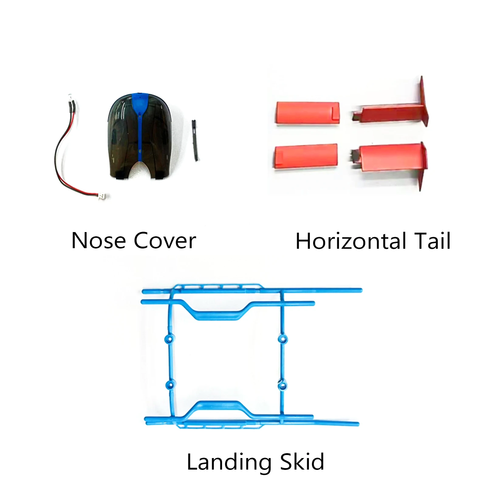 RC ERA Original Spare Parts for C123 EC135 Scale RC Helicopter Fuselage Body Shell Main Blade Grip ESC Servo Replacement