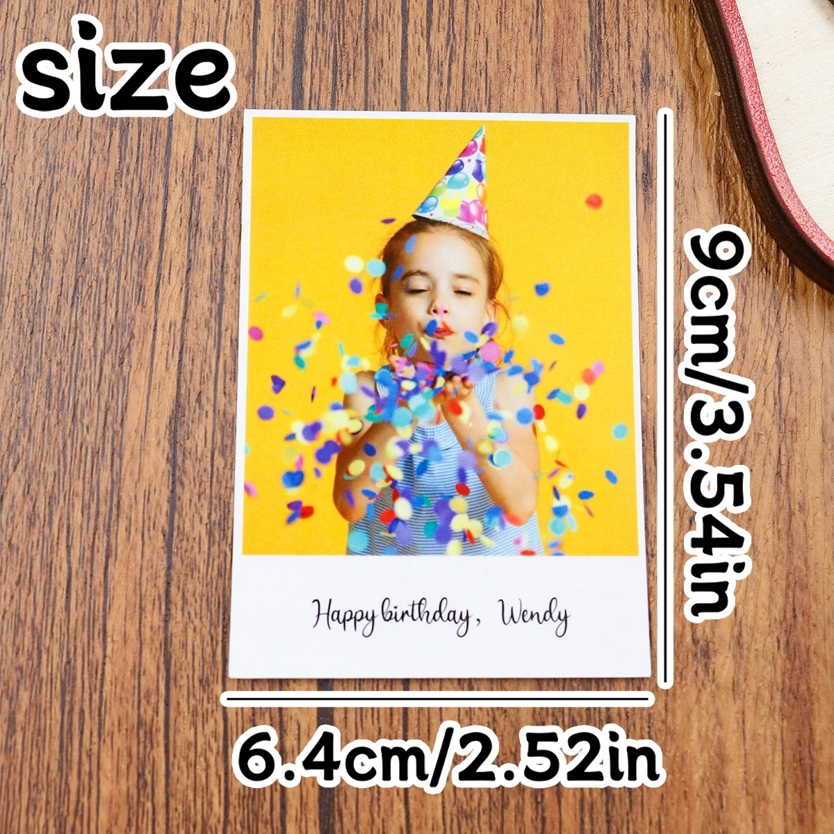 Customized Photos And Text, Personalized Art Photos, Customizable Photo Decorations, Suitable For Birthday Gifts, Anniversaries