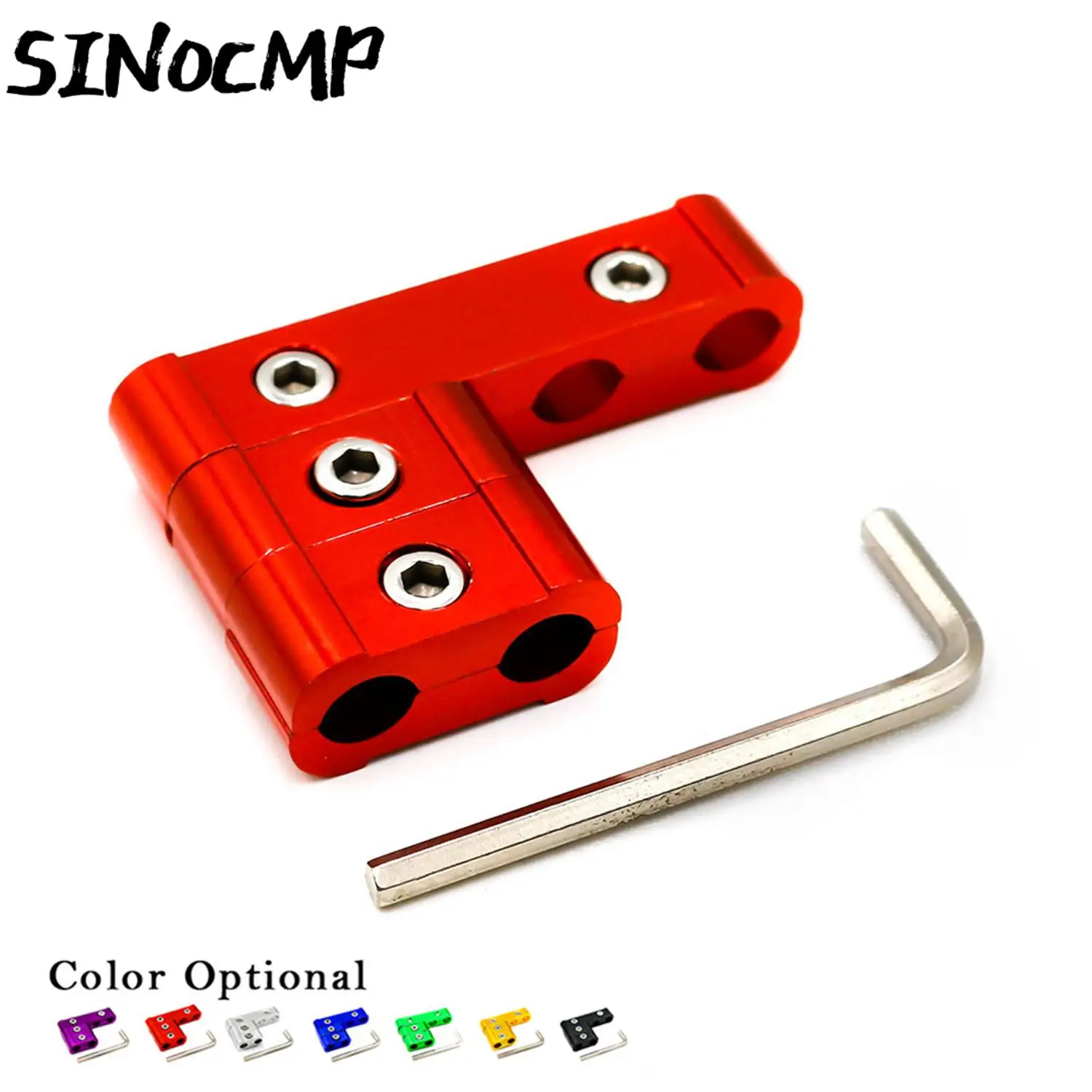 

1 Set Engine Spark Plug Wires Separator Divider Clamp Kit For 8mm 9mm 10mm-Silver Engines Parts Automobiles Parts Red