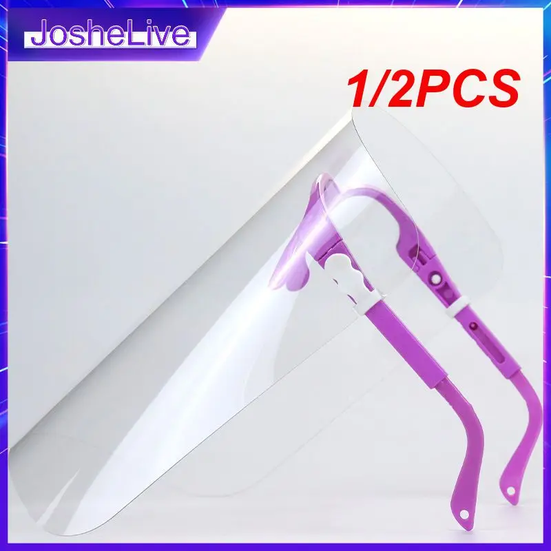 1/2 Uds. Protector facial antisalpicaduras gafas transparentes máscara de pantalla visera gafas de protección ocular máscara protectora antiniebla