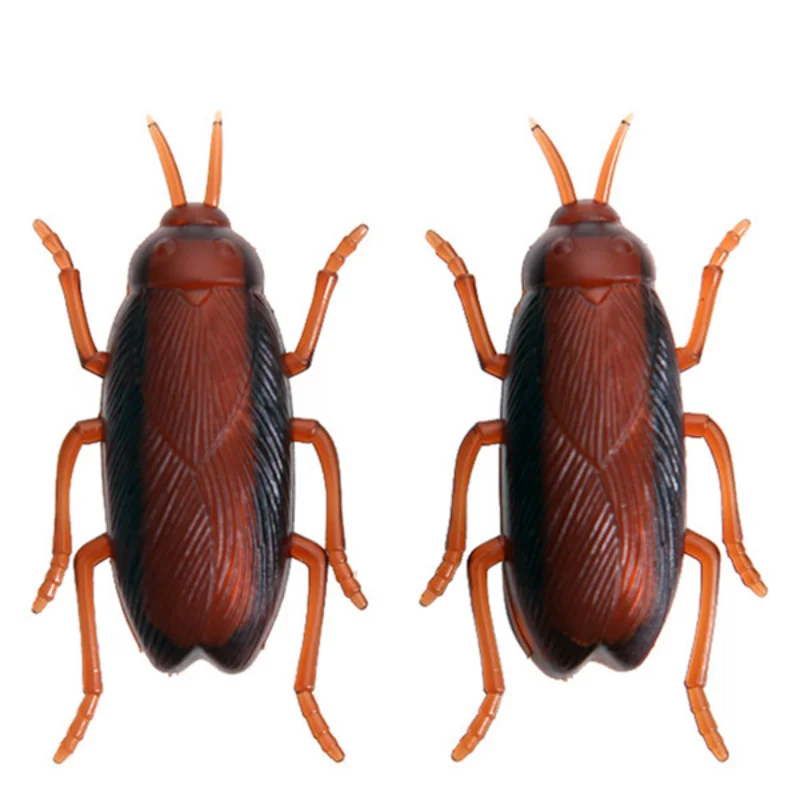 Vibration Crawling Cockroach Novel, Fun, Funny, Simulated Mechanical Insect Party and Birthday Prank Toys Practical Jokes 1pcs