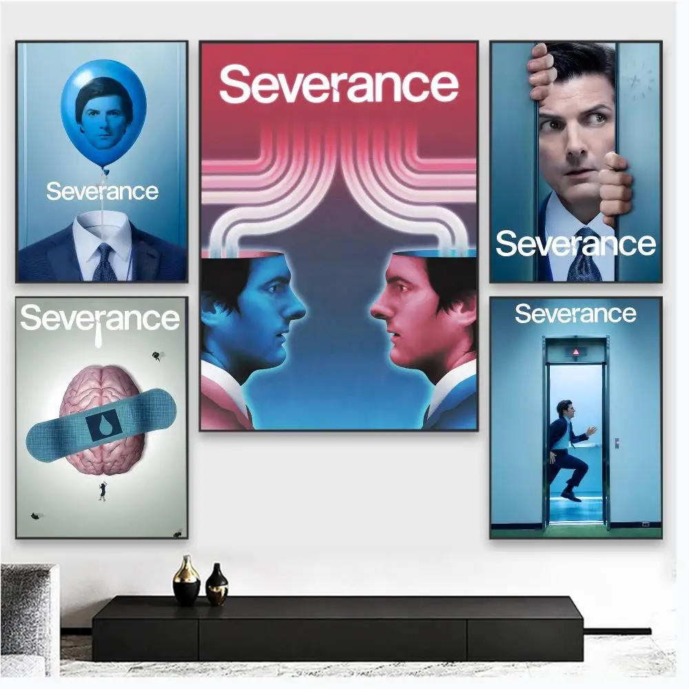 Moive S-Severance Poster Wall Art Poster Pictures, Aesthetic Home Decor For Living Room Bedroom Office