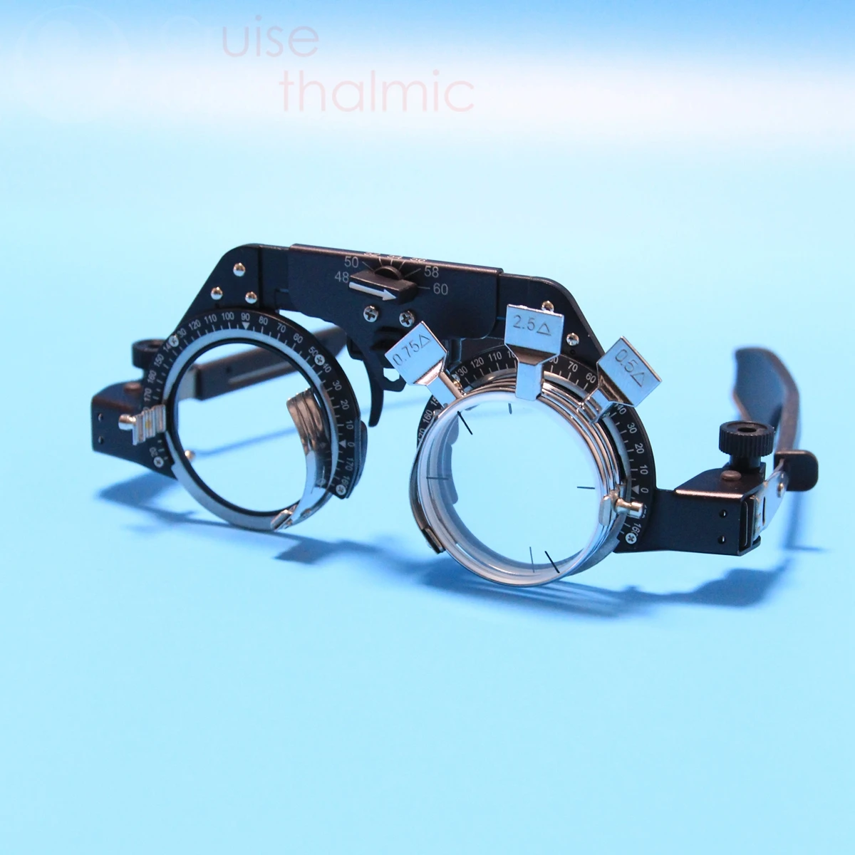 

Pediatric Universal Titanium Trial frame UTF4860 PD Adjustable Refractive Segments | Optometric Instrument Kids| For Children