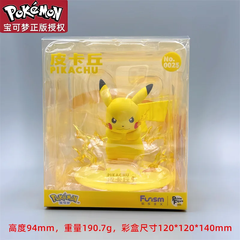 Pokémon Gengar Pikachu Greninja Sylveon Mew Dragonite PVC Statue Action Figurine Desk Collectible Anime Model Toys Figures Gift