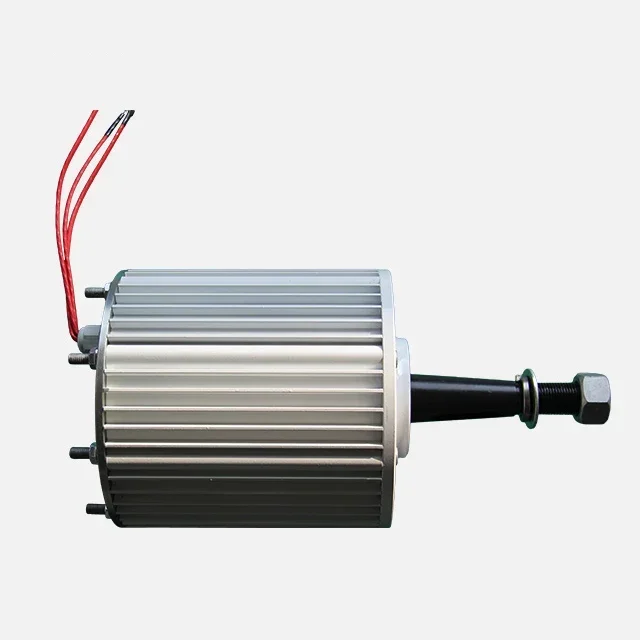 Low rpm 1kw 48V 220V AC Wind turbine use 3phase Generator Permanent Magnet Generator