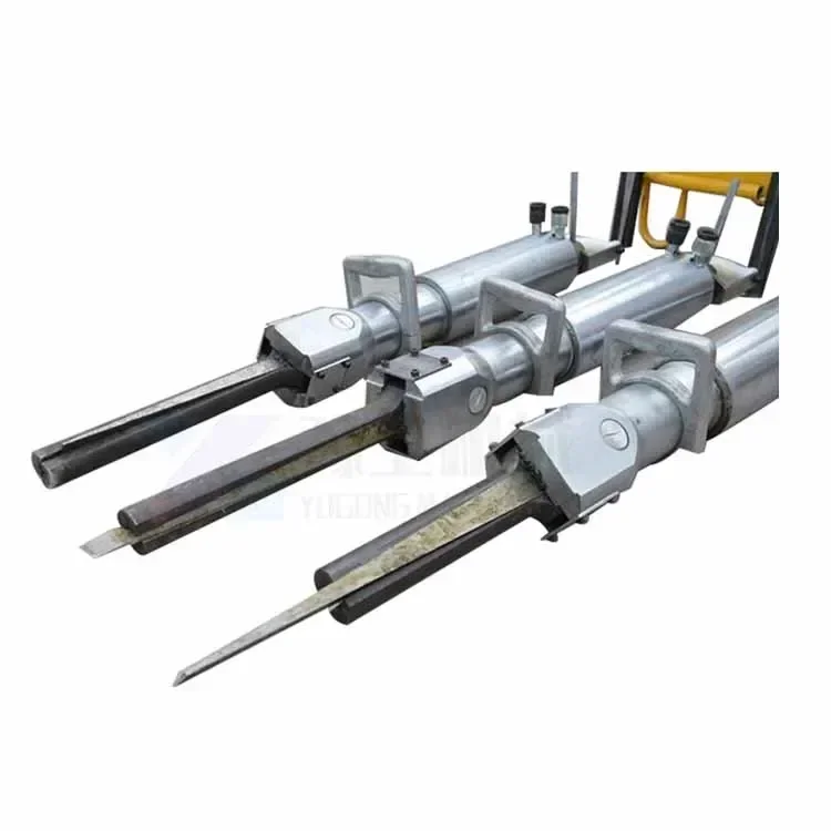 Hydraulic   Stone Paving Mounted Big Rock Splitter