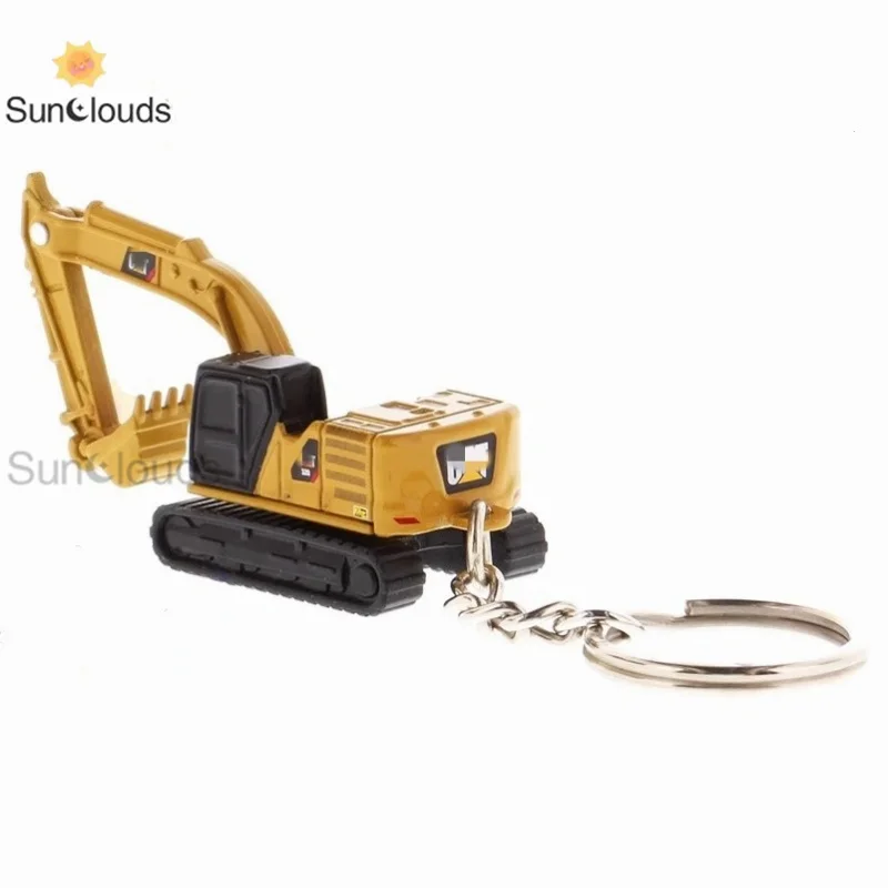 For Caterpillar Key Ring  CAT DM CAT320  intelligent excavator keychain Ring engineering vehicle model 85981 Die Cast Model Toy