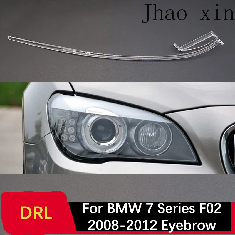 

Eyebrow for BMW 7 Series F02 White Light 08-2012 Angel Eye Lamp Tube Car Headlight DRL Light Guide Strip Ballast Module DRL Lamp