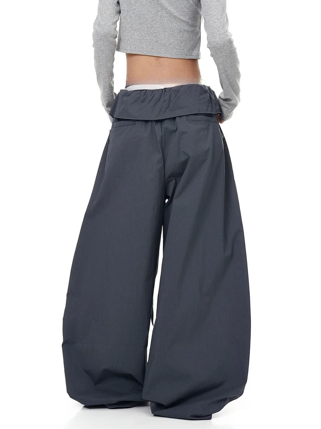 

Винтажные серые спортивные штаны, мешковатые лоскутные женские брюки-карго, Harajuku, эстетические брюки Y2k, большие размеры 2000-х годов, брюки в стиле хип-хоп, осень 2023 г.