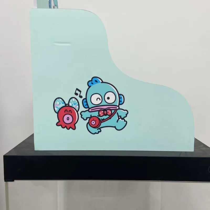 Hangyodon Anime Kawaii Sanrio Ins Kotak Penyimpanan Modis Rak Pajangan Kartun Lucu Kotak Rak Kabinet Hadiah Siswa untuk Anak-anak