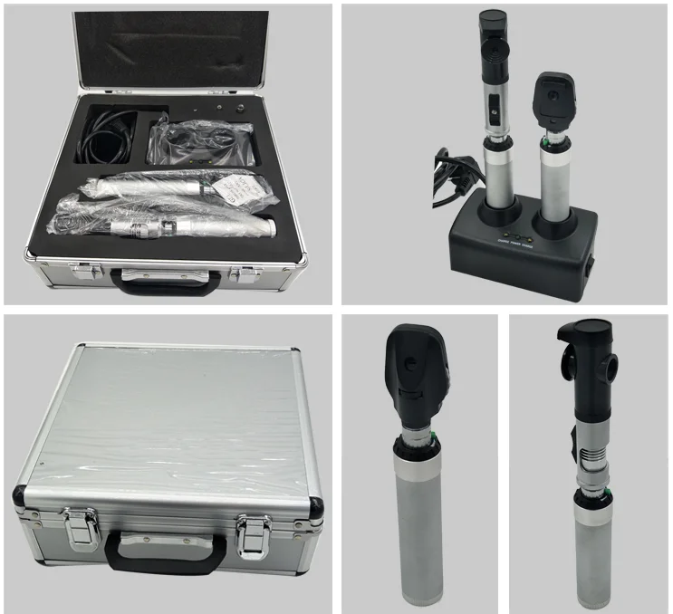 Eye Exam Optometry Equipment YZ24B + YZ-11D ODancing Mic Rétinoscope et opthalinvest face